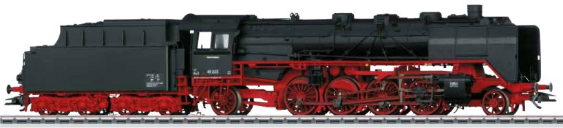 DB class 41 Steam Freight Locomotive w/Tender