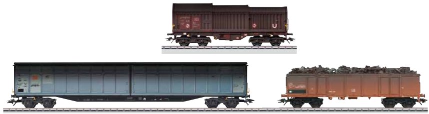 DB AG Freight 3-Car Set