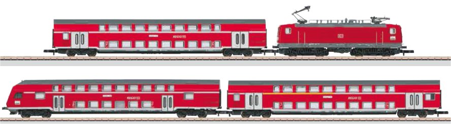 German Railroad, Inc. (DB AG) Commuter Train.