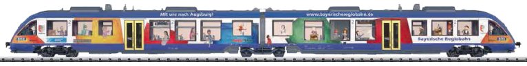 LINTPuppenkiste Marionette Theater Diesel Powered Rail Car Train
