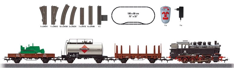 Dgtl Freight Train Starter Set with IR Controller 120V (Start Up)