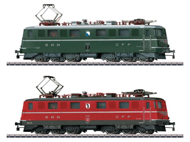 Dgtl SBB Double Electric Locomotive Set