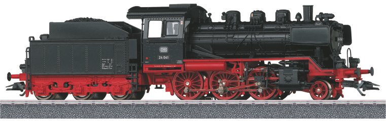 Dgtl DB cl 24 Steam Locomotive w/Tender (Start Up)