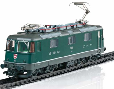 Dgtl SBB cl 4/4 II Electric Locomotive, green
