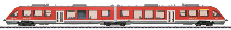 Dgtl DB AG cl 648.2 LINT 41 Diesel Powered Commuter Rail Car