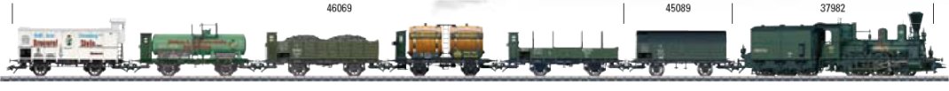 Dgtl K.Bay.Sts.B.,cl B VI Steam Locomotive w/Tender