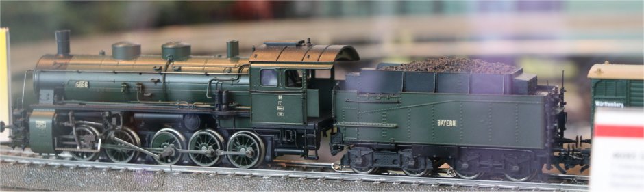 Dgtl Bavarian cl G 5/5 Freight Steam Locomotive w/Tender