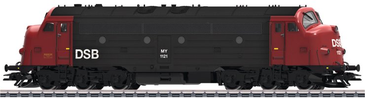 Dgtl DSB cl MY 1100 Diesel Locomotive