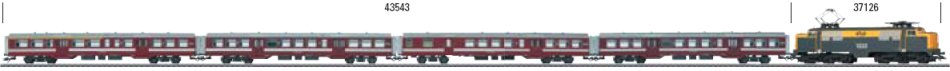SNCB Commuter 4-Car Set