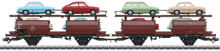 DB Auto Transport Double Unit Car