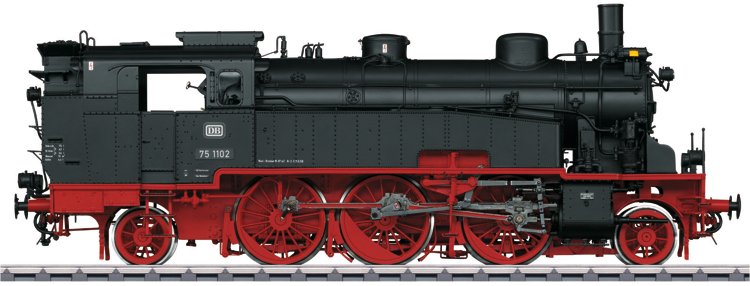 DB cl 75.4 10-11 Steam Tank Locomotive