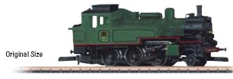 SNCB cl 96 Steam Tank Locomotive