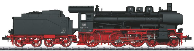 Dgtl DB cl 038.10-140 Steam Locomotive w/Tender
