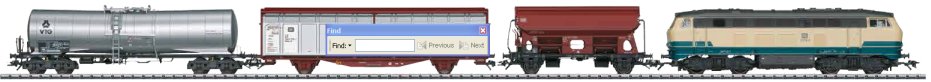 DB Freight Train Starter Set 230V