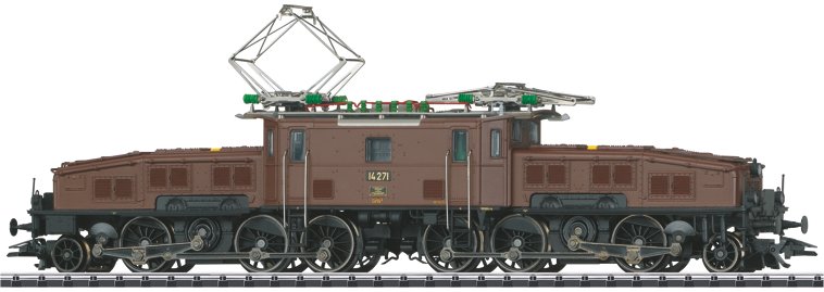 Dgtl SBB Cl. Ce 6/8 II Electric Locomotive, brown