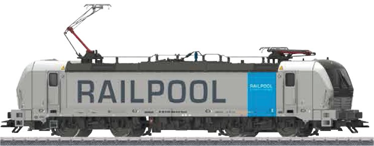 Dgtl cl 193 Railpool Electric Locomotive (Vectron), (Start Up)