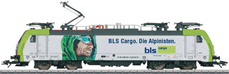 Dgtl BLS Cargo Re 486 Die Alpinisten Elec. Locomotive (Start Up)