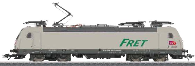 Dgtl SNCF cl E 186 FRET Electric Locomotive  (Start up)