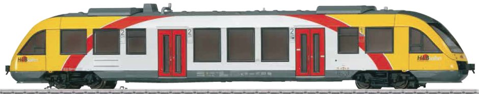 Dgtl  LINT 27 Diesel Pwd Commuter Rail Car (Start Up)