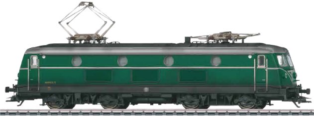 Dgtl SNCB cl 140 Electric Lcoomotive with weathering