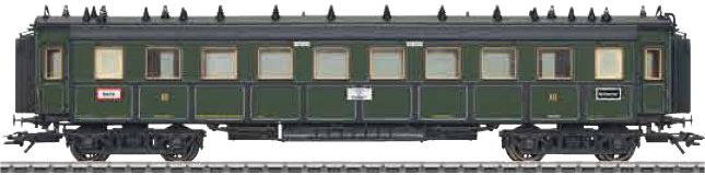 K.Bay.Sts. Type CC Express Train Passenger Car, 3rd class