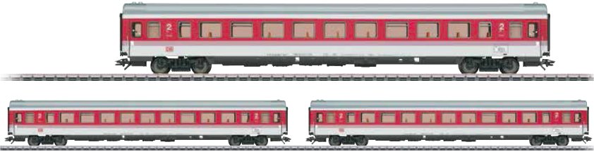 DB AG EC 9 Tiziano Express Train Passenger 3-Car Set