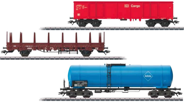 DB AG Modern Freight Service 3-Car Set