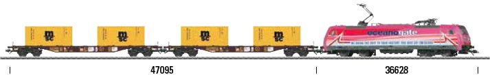 Type Sgns Container Transport 2-Car Set
