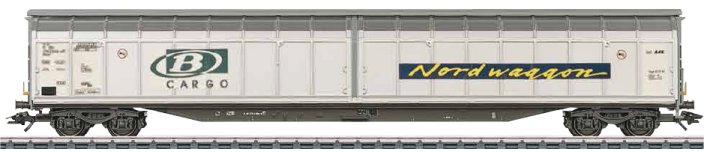 SNCB Type Habins High-Capacity Sliding Wall Boxcar