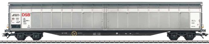 DSB Type Habbins High-Capacity Sliding Wall Boxcar