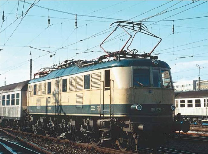 Dgtl DB cl 118 Electric Locomotive