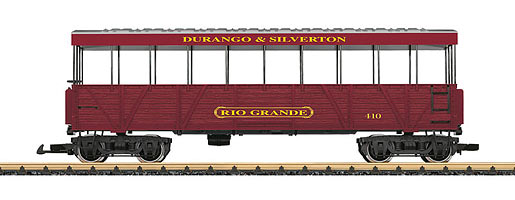 Durango & Silverton Observation Car, Rio Grande