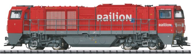 Dgtl cl G 2000 BB Railion Diesel Locomotive