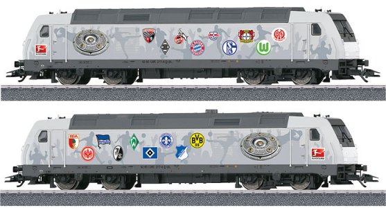 Bundesliga Class 285 Diesel Locomotive (Start up)