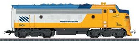Ontario Northland EMD F7 Diesel Electric Locomotive A Unit