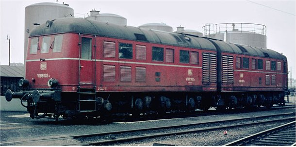 DB V 188 002 a/b Double Diesel Locomotive, Era III