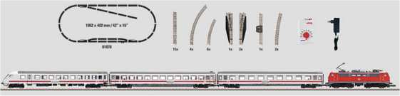 Intercity Passenger Train Starter Set 230V