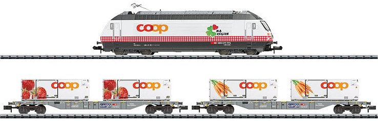 SBB Refrigerated Transport of Foodstuffs Train Set, Er