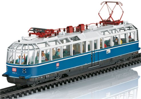 DB cl 491 Glass Train Powered Observation Rail Car