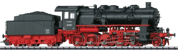 DR/DDR cl 58.10-21 Freight Steam Locomotive, Era III
