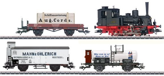 DRG 800 Years of Rostock Train Set, Era II