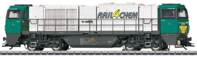 NL Rail4Chem cl G 2000 BB Vossloh Diesel Locomotive, Era VI