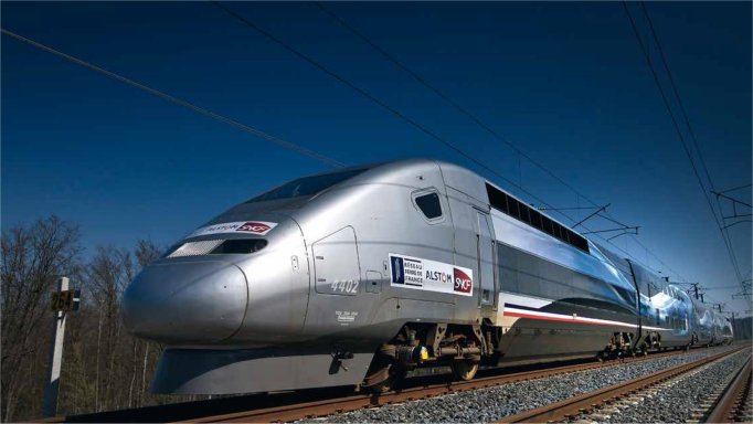 SNCF TGV Duplex V 150 High-Speed Train World Record Train, Era VI