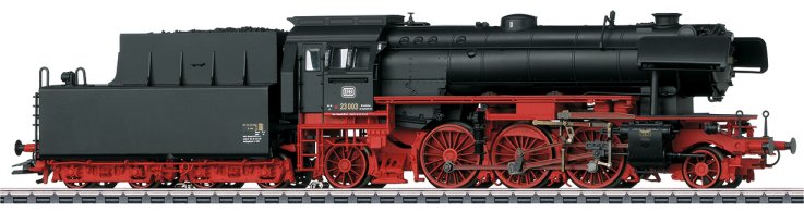 DB cl 23.0 Passenger Steam Locomotive w/Tender, Era III