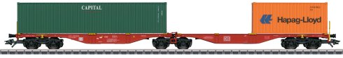 DB AG Type Sggrss 80 Double Container Transport Car, Era VI