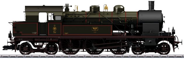 KPEV cl T18 Steam Tank Locomotive, Era I