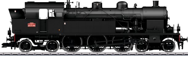 SNCF cl 232 TC Steam Tank Locomotive, Era III