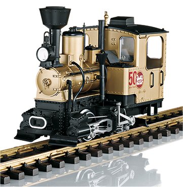LGB 50th Anniversary Golden Stainz Steam Locomotiv