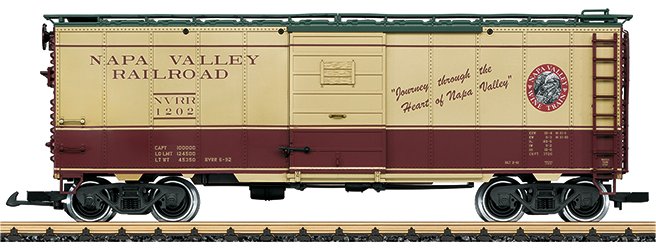 Napa Valley Wine Train Boxcar, Era VI