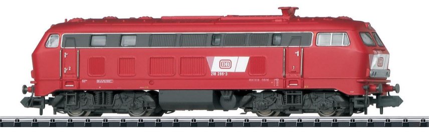 DB class 218 Diesel Locomotive no. 286-3